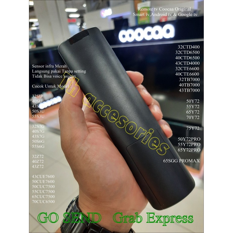 Remote Tv Coocaa Smart Tv Original