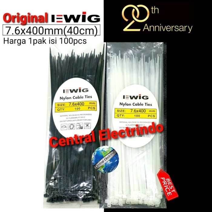 

TERBARU! KABEL TIES 7.6X40cm.