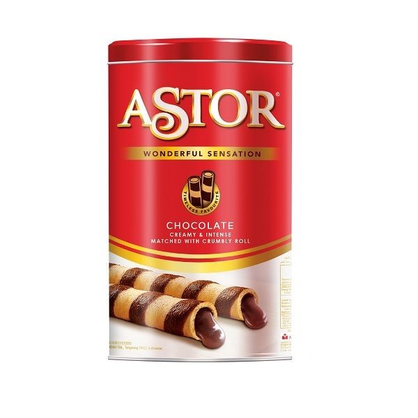 

ASTOR WAFER STICK DOUBLE COKLAT TIN 330 GR