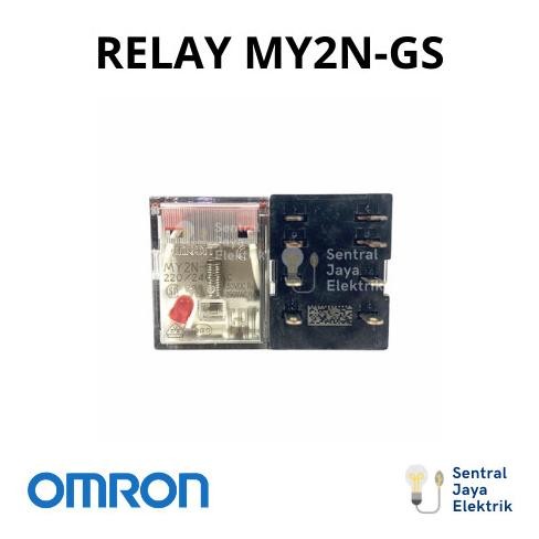 Promo RELAY MY2N-GS 220VAC 7AMPERE OMRON ORIGINAL COD