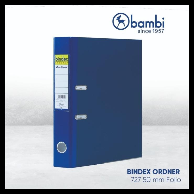 

terbaru !!! 1 dus bindex ecology lever arch file ordner folio medium blue medium size 50 mm original ready