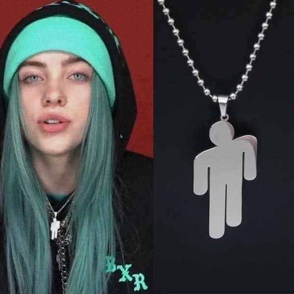

TERBAIK Kalung Rantai Biji Lada Stainless Dengan liontin Billie Eilish Polos