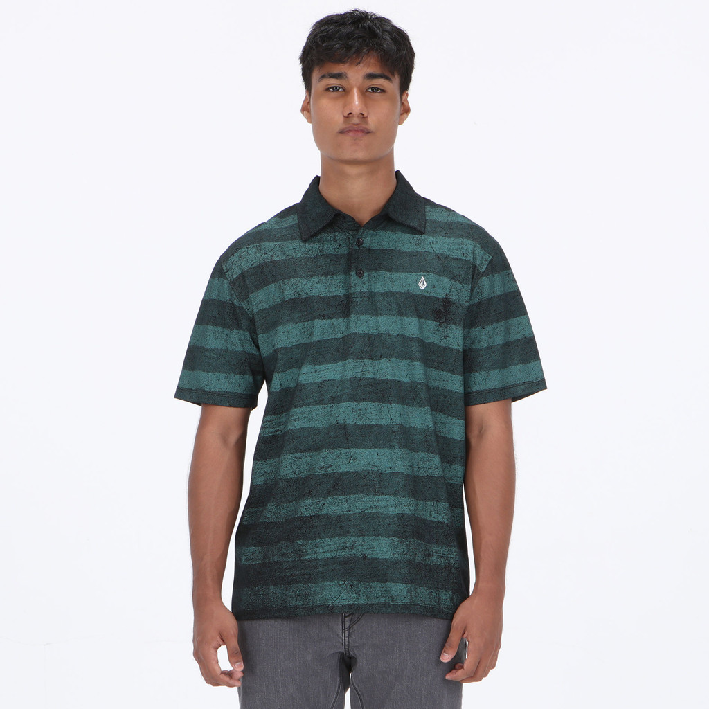 VOLCOM - MPL CAMPBELL SHORT SLEEVE POLO BLACK