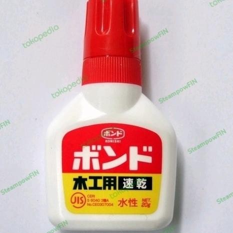 

Promo Konishi Bond Art Craft Wood Glue Transparent Lem Kertas Kayu COD