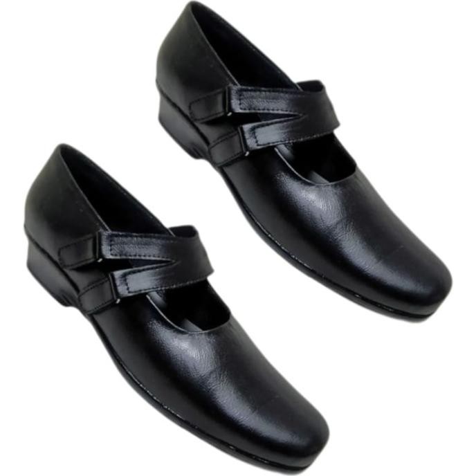 sepatu pantofel wanita sepatu sekolah sepatu hak kulit asli