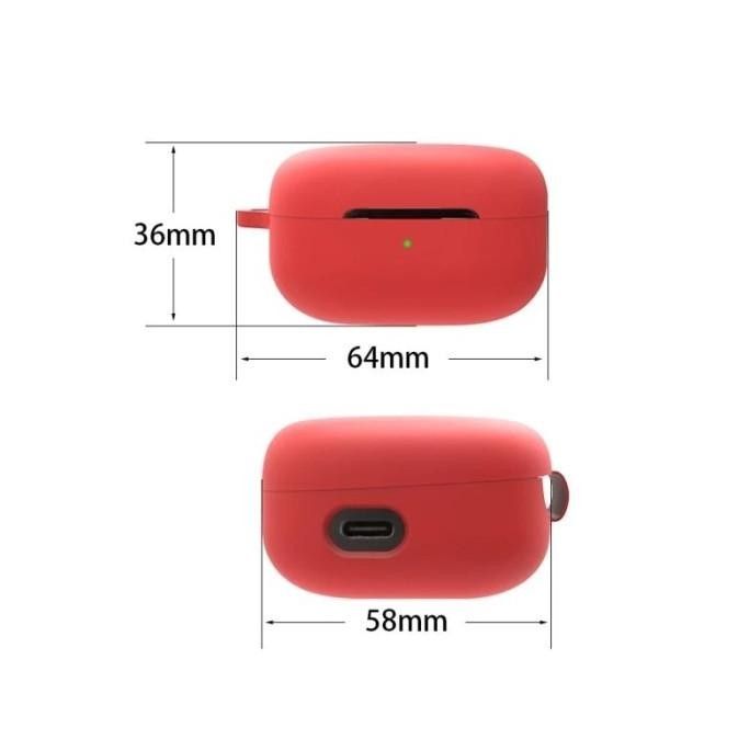 Original Soft Case Silikon Tws Soundpeats T3 + Carabiner