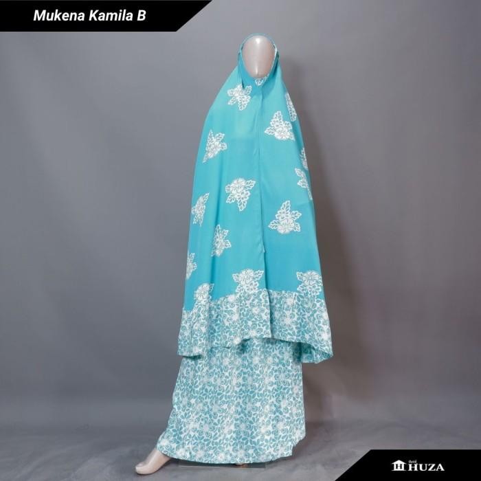 Batik Huza Mukena Batik Mukena Dewasa Mukena Jumbo Mukena Kamila (B) lembut premium