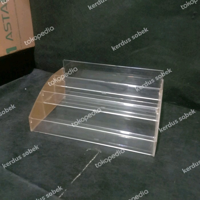 

TERBAIK Acrylic display rak tempat bumbu /rak obat