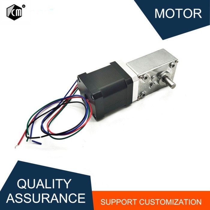 42BY 12V STEPPING GEARED MOTORS 24V DC WORM STEPPER GEAR MOTOR