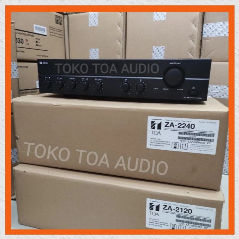 Mixer Amplifier TOA 240 watt ZA-2240 ZA 2240 ampli Masjid Mushola