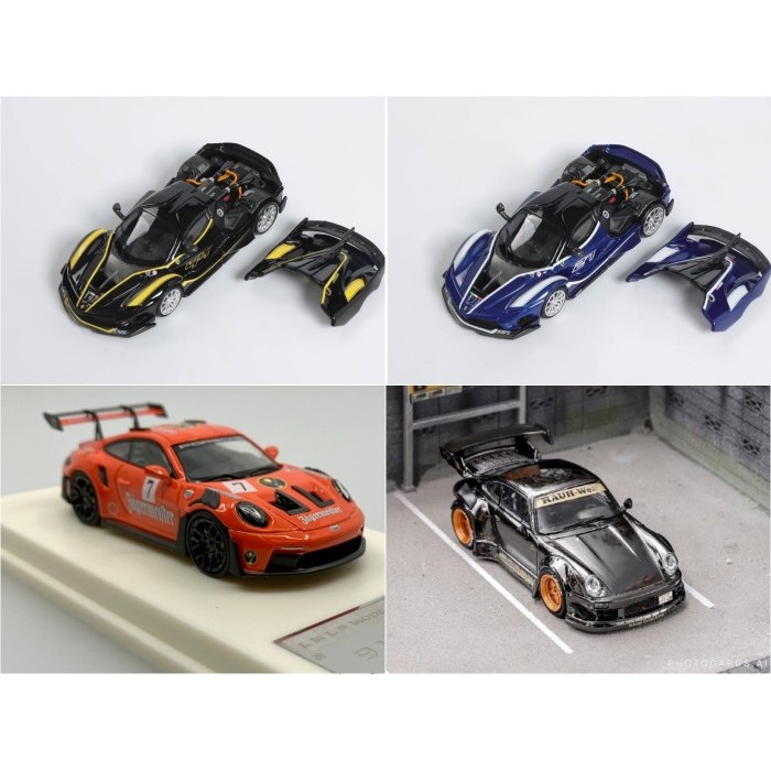 Star Model RWB 930 GT Wing Stella Artois - LMLF League Model Porsche 992  911 GT3 RS GT Jager - Litt