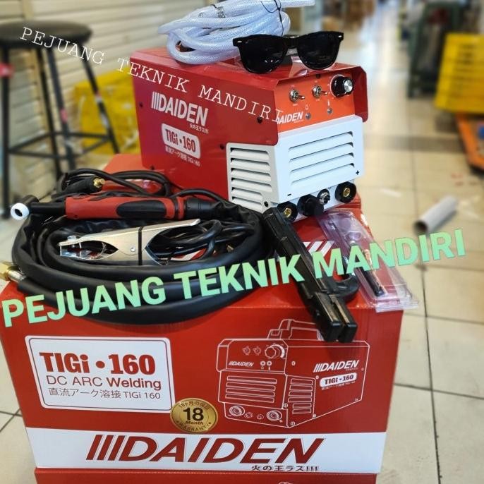 Promo MESIN LAS ARGON DAIDEN TIGI 160 / TRAFO LAS ARGON DAIDEN TIG 160 COD