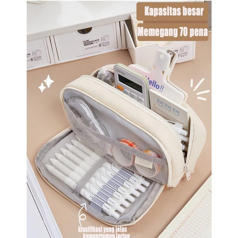 

SPECIAL Pencil Cases Large Capacity Pencil Bag Pouch Holder Box for Girls Office Student Stationery Organizer School Supplies su-146