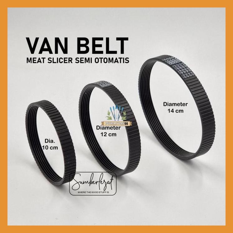 SPAREPART VANBELT VAN BELT MEAT SLICER 220MM 8 INCH SEMI AUTOMATIC