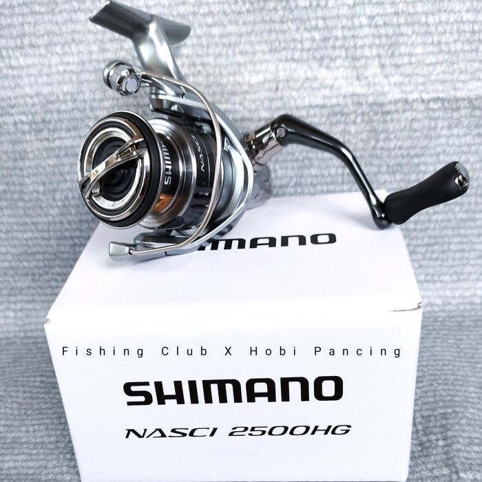 Reel Shimano Nasci 2021 500 1000 2500 C3000 4000 Xg C5000 Power Handle