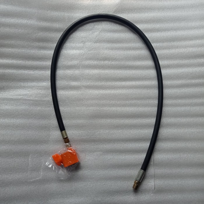 selang pigtail gas tabung 12kg + regulator zepplin 180