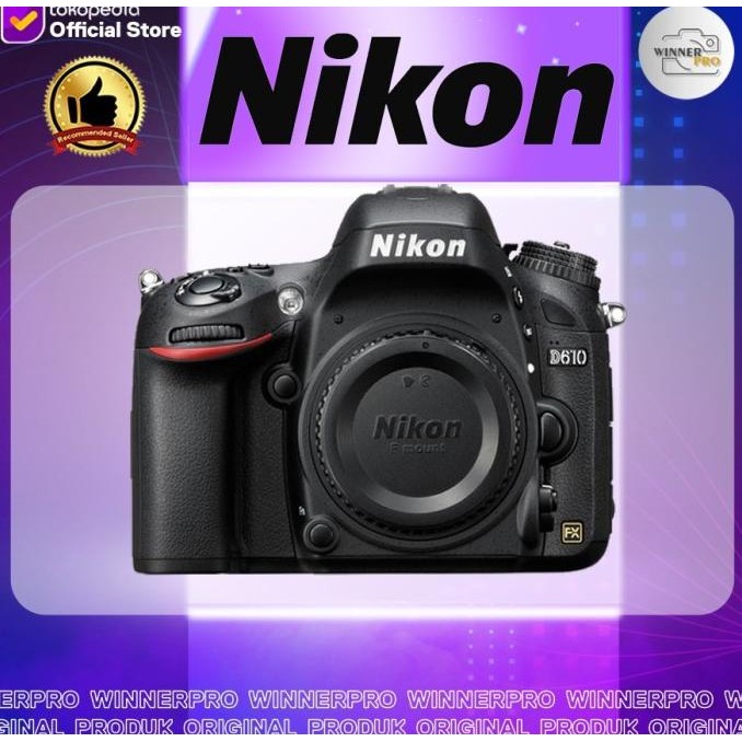 Nikon D610 / Nikon D 610 Body Only Bo D610/ D 610