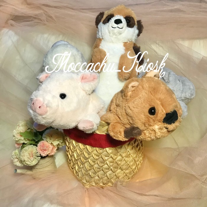 

Tempat Pensil Karakter Hewan Lucu/Bestever Animal Pen Case/Plush Pouch