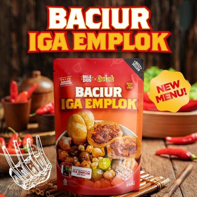 

BARANG TERLARIS Beledos Paket Puas 3 / Baciur Iga Emplok / Pangsit Nyocot Tulang Rangu / Pangsit Nyocot Ayam Keju