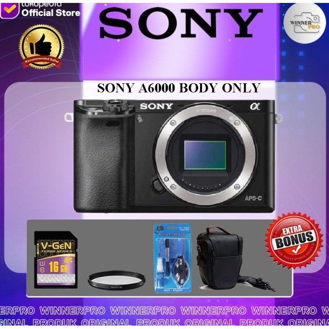 Sony Alpha A6000 Body Only