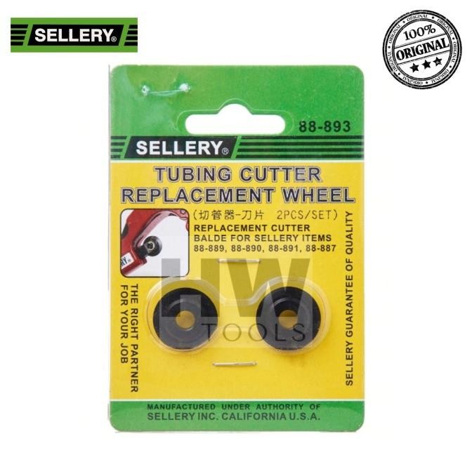 

Promo REFILL MATA PISAU TUBING CUTTER PEMOTONG PIPA SELLERY 88-893 COD