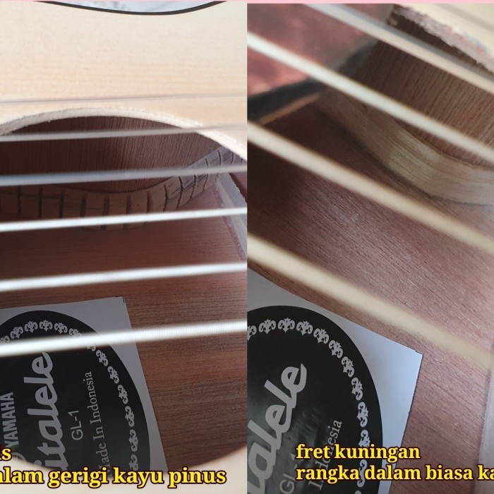 Gitarlele/Gitar Lele/Gitar Mini/Gitar Kecil/Gitar Doremi