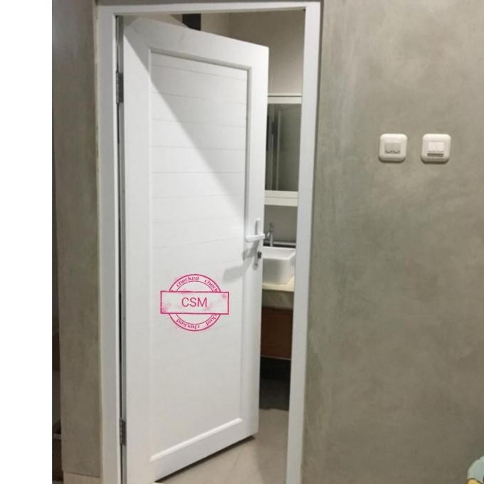 Produk Baru Pintu UPVC Full Panel Premium Quality L.80cm x T.210cm(Knob)