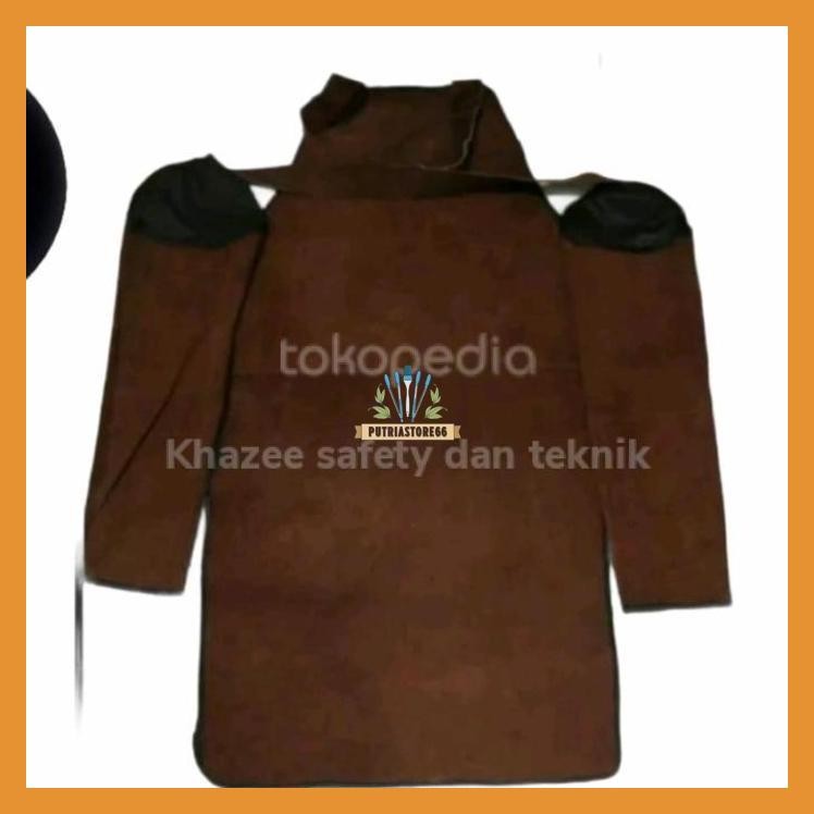 APRON LAS WELDING CELEMEK / APRON LAS KULIT / APRON LAS SET