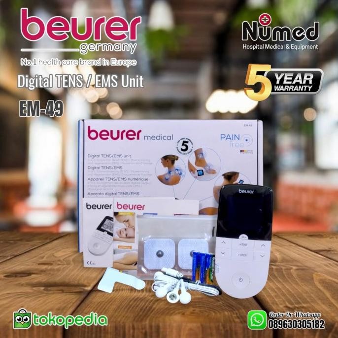 Digital TENS EMS Original Beurer EM-49 / Alat Pijat Terapi Beurer EM49