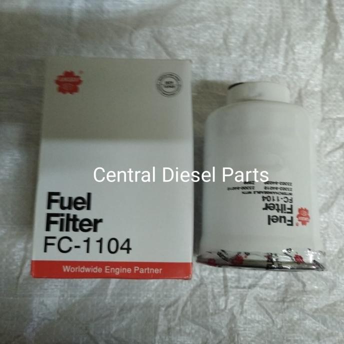 Promo Filter Solar / Fuel Filter Toyota Hiace Diesel FC-1104 FC1104 Sakura COD