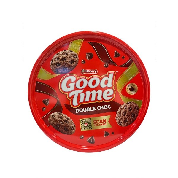 

GOOD TIME ASSORTED COOKIES TIN 256 GR SSN