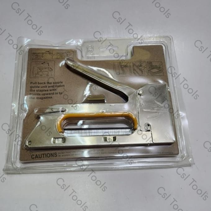 

Promo Gun Stapler Gun Tacker Staples Tembak Serbaguna / Staples Jok Motor COD