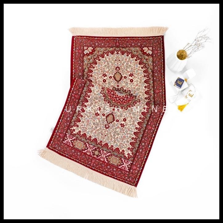 terbaru sajadah turki tebal suede luxury/sajadah turki mewah/ sajadah mahar promo