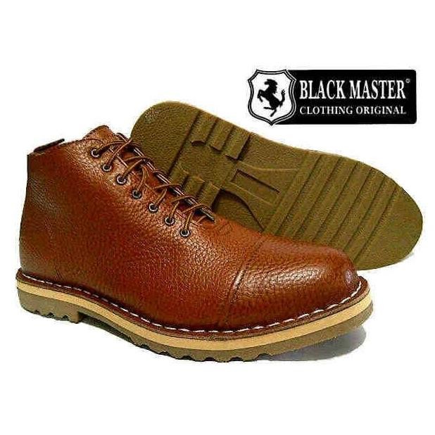 

SALE! SEPATU BOOT BRODO KULIT JERUK BLACKMASTER