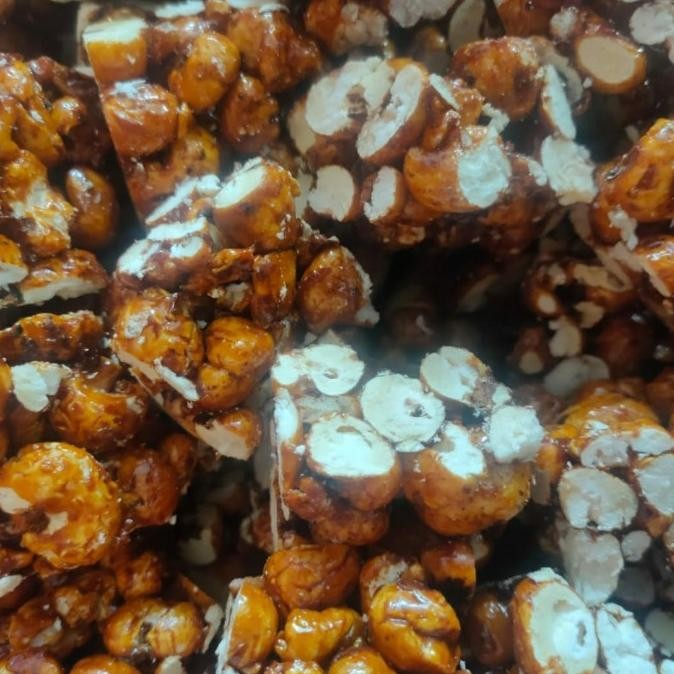 

trius brondong jagung gula merah bal