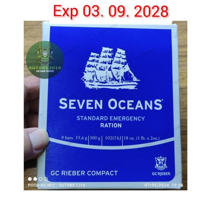 

Ele Ransum Import Makanan Darurat Bencana Foodration Snack Diet Mre Oat