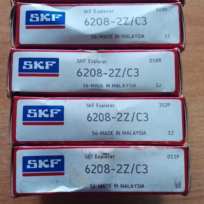 READY BEARING 6208-2Z/C3 SKF