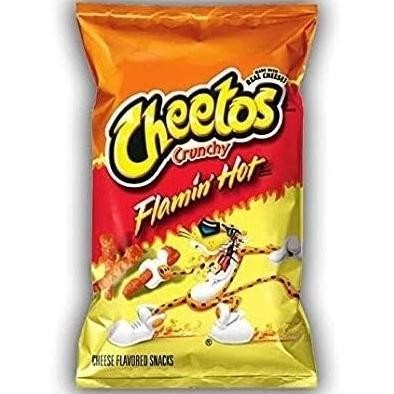 

KYRIA [BSIZE] CHEETOS FLAN HOT CRUNCHY 8 OZ - CHEESE SNACK USA