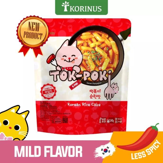 

stav tokpoki instan tteokbokki / korinus k-bunsik korean rice cake halal