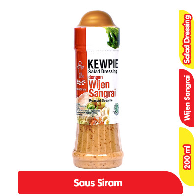 Kewpie Salad Dressing Wijen Sangrai Botol 200 ml