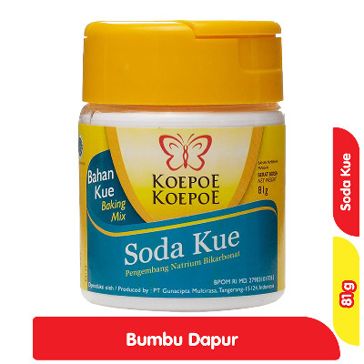 

Koepoe Koepoe Soda Kue 81 g