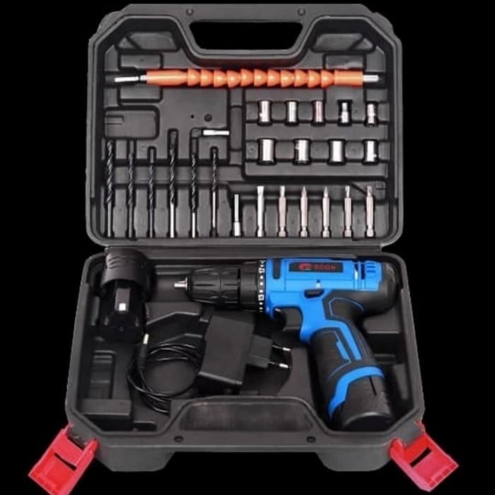 mesin bor cordleas edon 12volt lithium LV3-1210