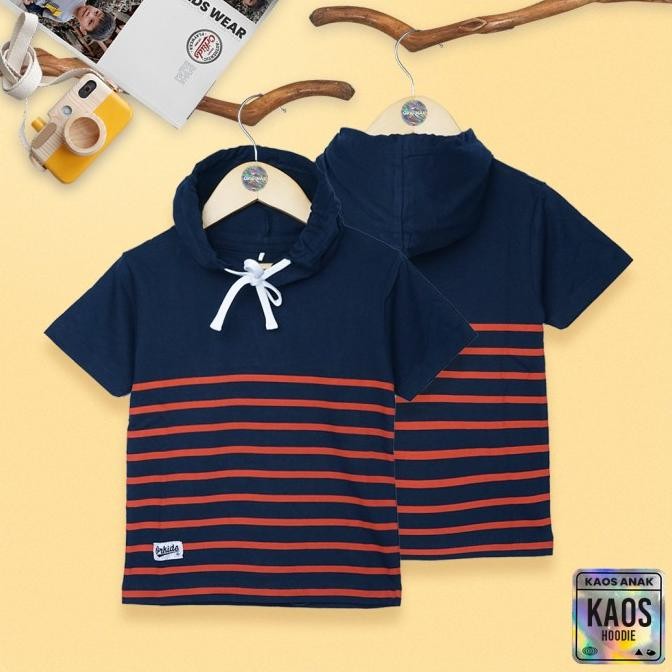 Orkids Baju Kaos Anak Heewego / Navy