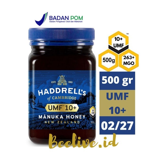 

MADU HADDRELLS MANUKA HONEY UMF 10+ MGO 263+ 500GR