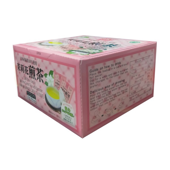 

OSK JAPANESE GREEN TEA WITH JASMINE 50 SACHET / OSK TEH HIJAU MELATI