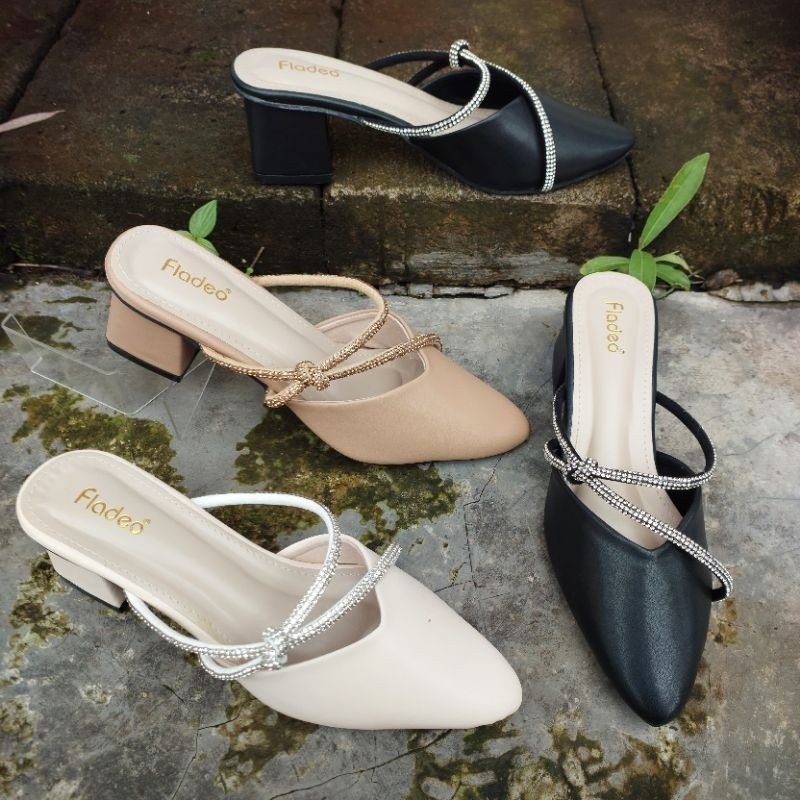 Heels Wanita Hak Runcing Model Tahu Wanita Hak Tahu Kaca Cinderella Sale Hayhil Terbaru Haihil Sepat