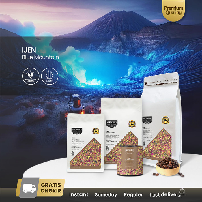 

Northsider Kopi arabika Ijen Mossto Natural coffee