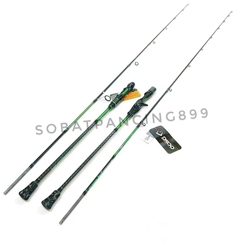 Daido green hell Carbon SOLID Rod FUJI berputar dan casting Ring |EDFEF1AF|