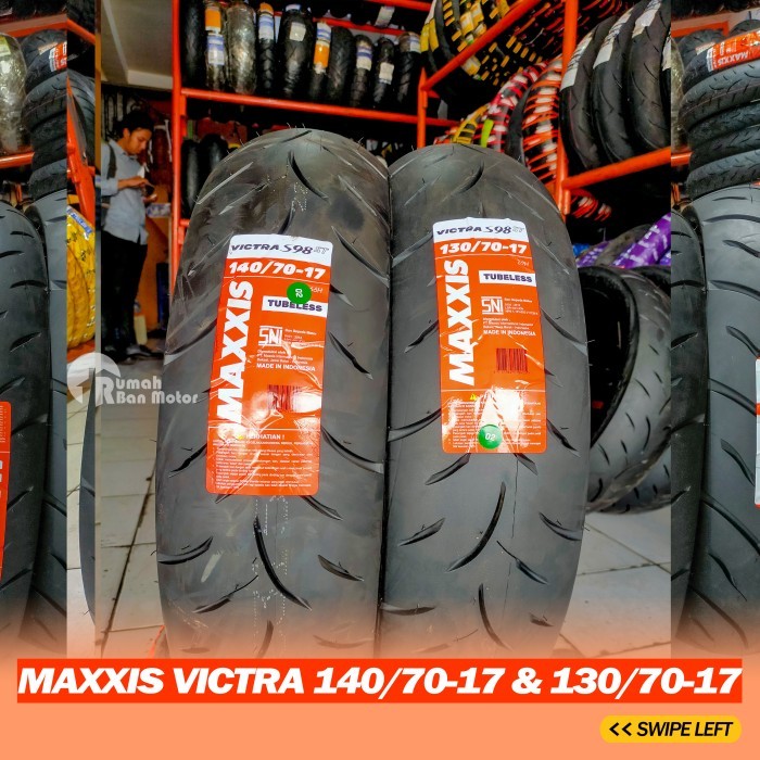 Maxxis Victra 60/80-17 70/80-17 80/80-17 90/80-17 130/70-17 140/70-17