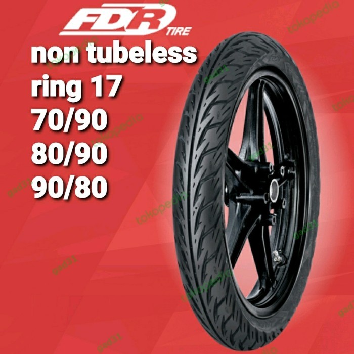 ban luar motor non tubeless FDR RAVEN ring 17 70/90 80/90 90/80